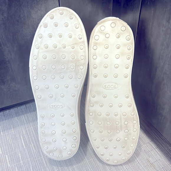 Tod's Sneakers Mens 26A Allacciata Cassetta Leather Lace Up - Picture 10 of 16